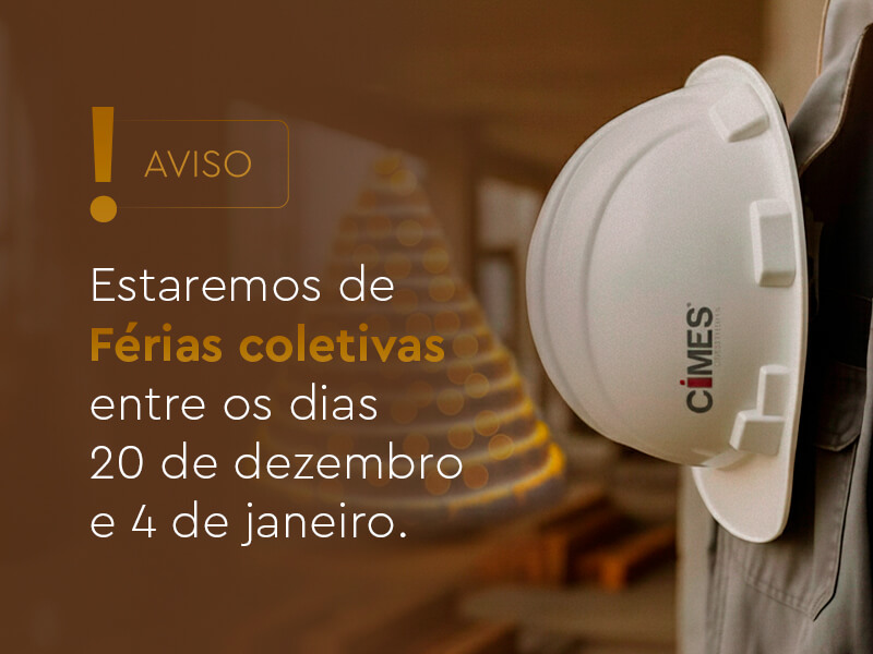 Aviso de férias coletivas